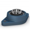 CHUMACERA TIPO FLANGE OVALADA DE 2 HUECOS UCFL 207-20 MEDIDA DE 1 1/4" EN MARCA SKF FYTM104